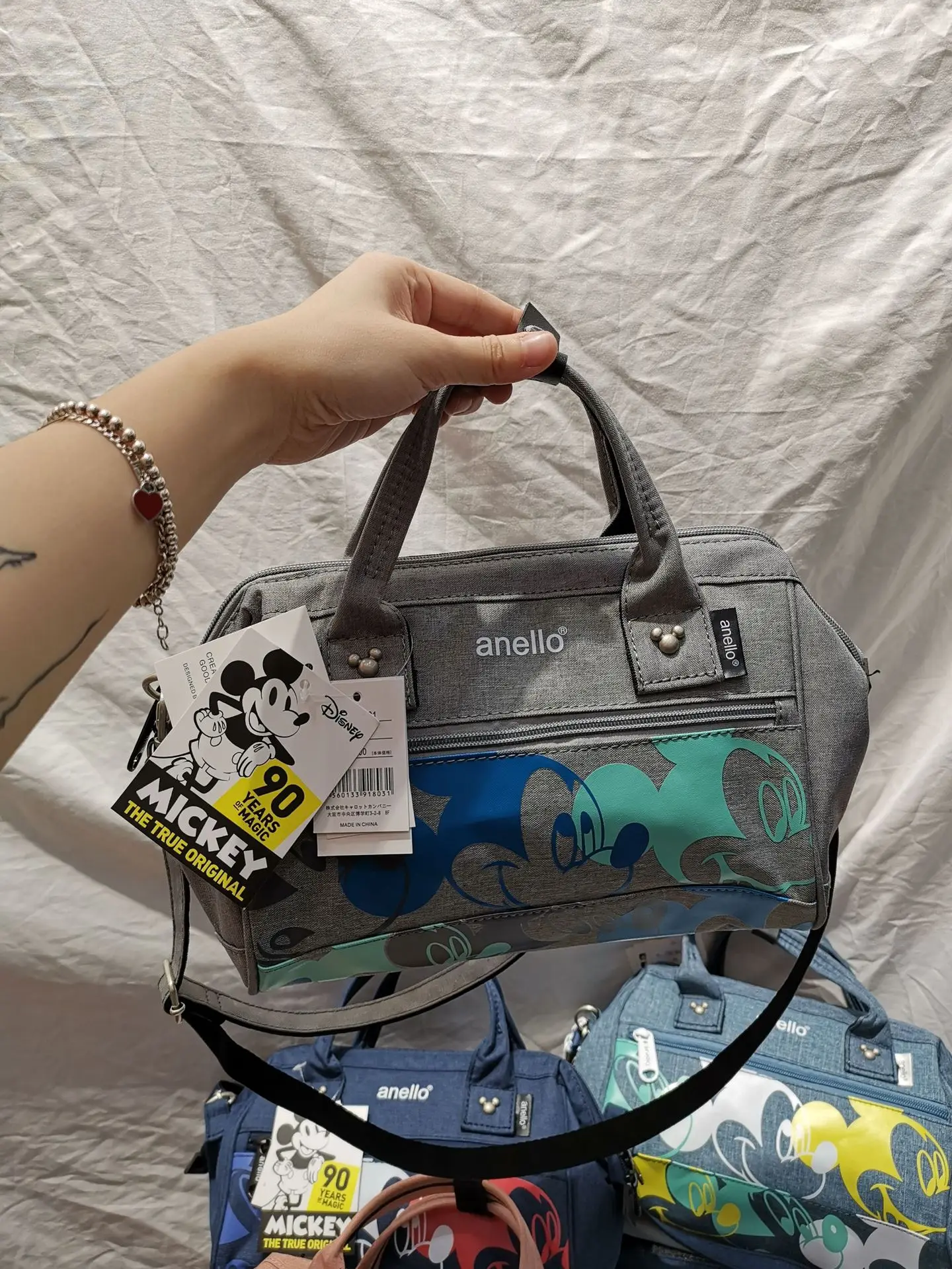 Disney Mickey хули женские сумки через плечо дамская сумочка Минни дорожная сумка