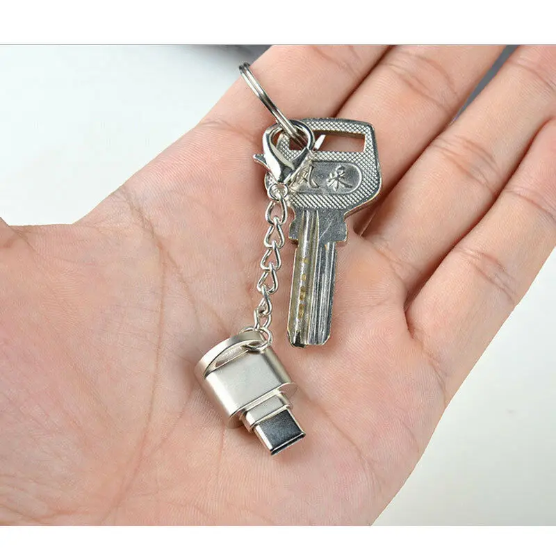 Мини-устройство для чтения карт памяти Type-C USB3.1 Micro SD TF адаптер OTG телефона Macbook