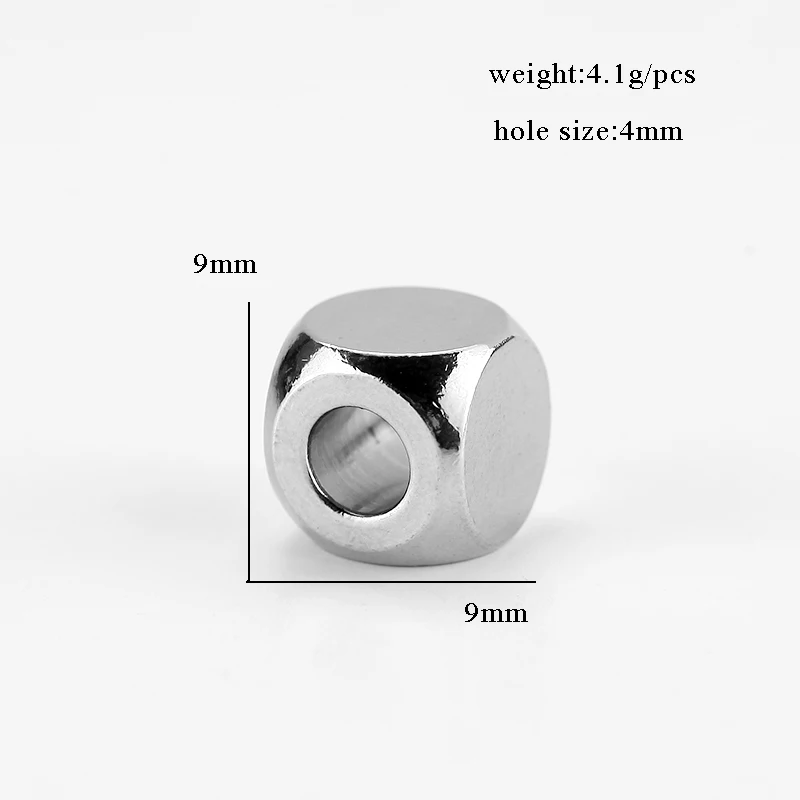 Очаровательные разделительные бусины для изготовления ювелирных изделий 9 6 мм