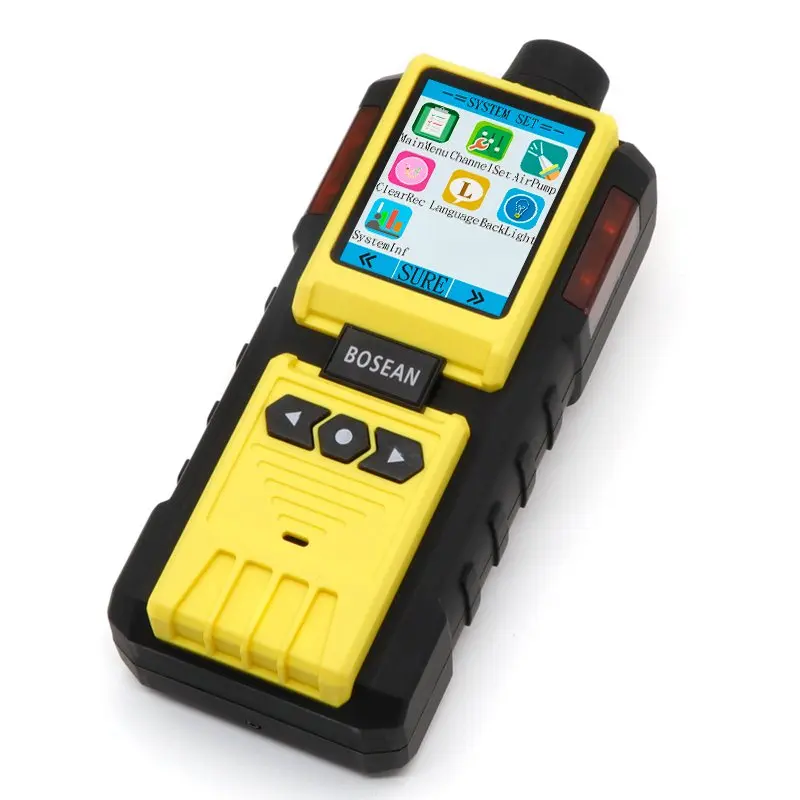 K 600 многогазовый детектор H2S CO O2 ЖК метров углекислого газа со встроенным насосом