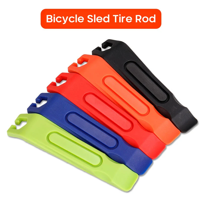 

Cycling Bike Tyre Tire Repair Opener Breaker Steel Flat Tire Removal Tools Plastic Pry Bar Stick Bicycle Accessories 1pc