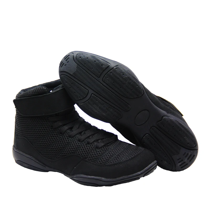 Мужская профессиональная обувь для бокса борьбы тяжелой атлетики мужские мягкие