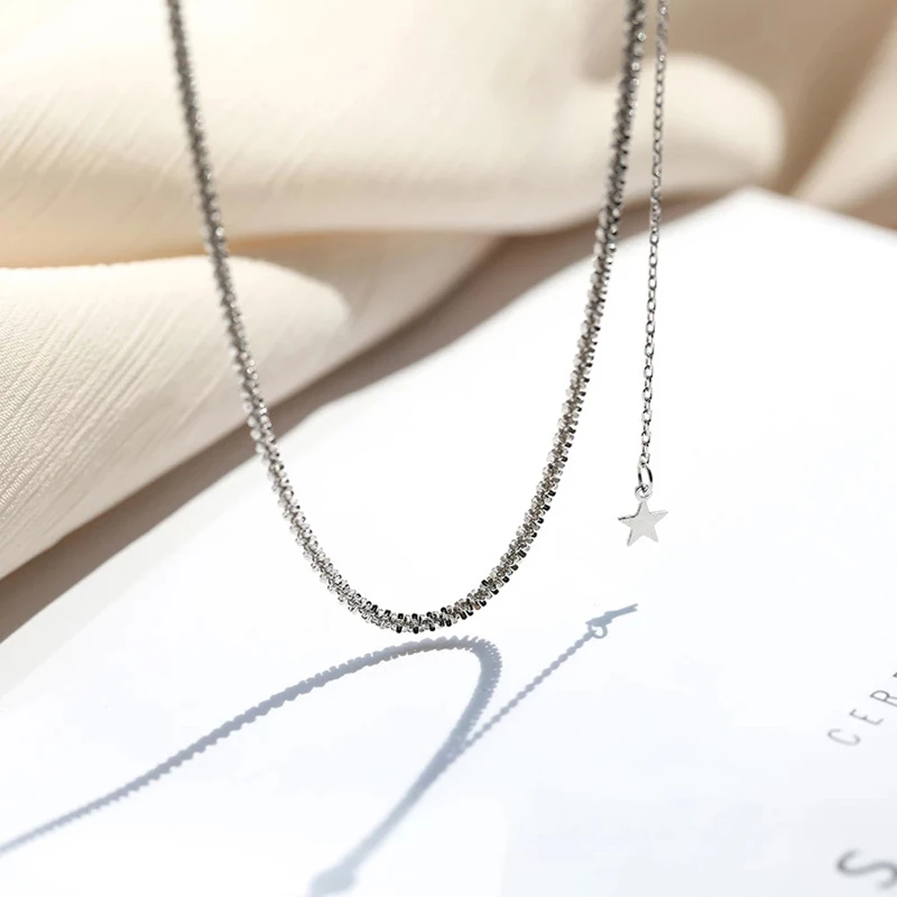 

Simple Minimalist Fashion And Personality Style Necklace Women's Elegant Temperament Act The Role Ofing Is Tasted