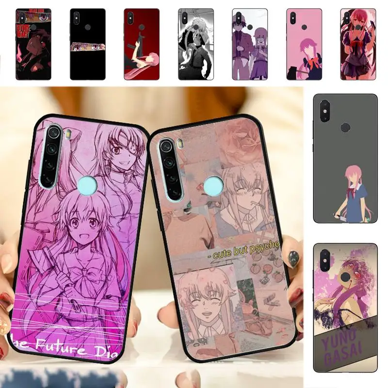 

YNDFCNB Mirai Nikki future Phone Case for RedMi note 4 5 7 8 9 pro 8T 5A 4X case