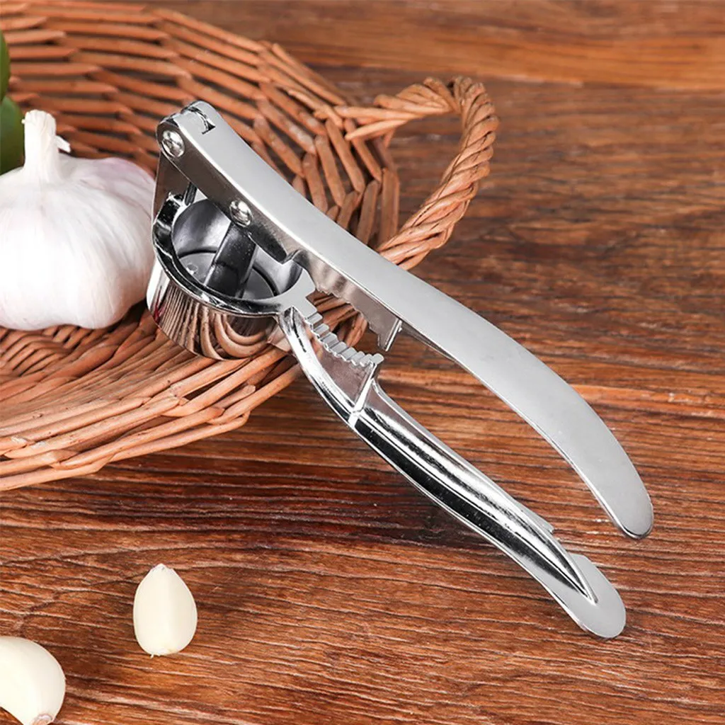 

Stainless Steel Multifunction Garlic Press Crusher Home Kitchen Cooking Ginger Squeezer Masher Handheld Ginger Mincer Tools