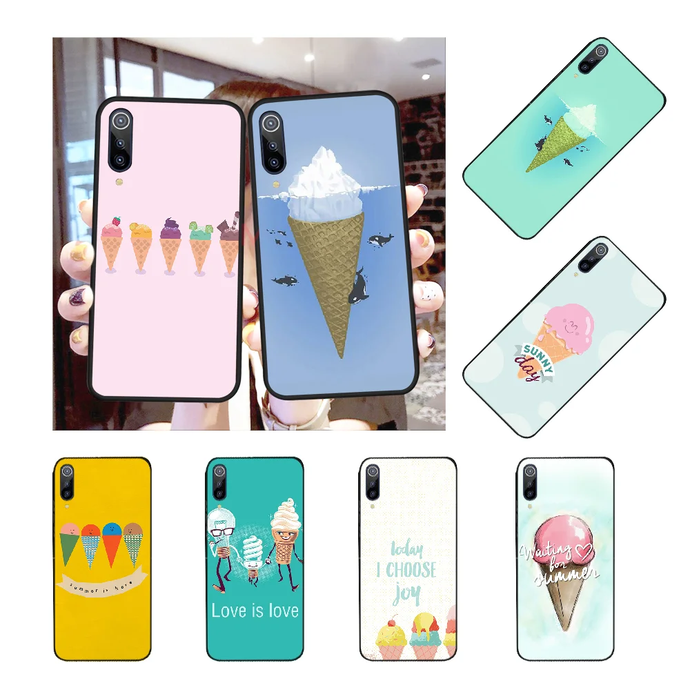 NBDRUICAI enjoy summer icecream Bling милый чехол для телефона Redmi Note 8 8A 7 6 6A 5 5A 4 4X 4A Go Pro Plus