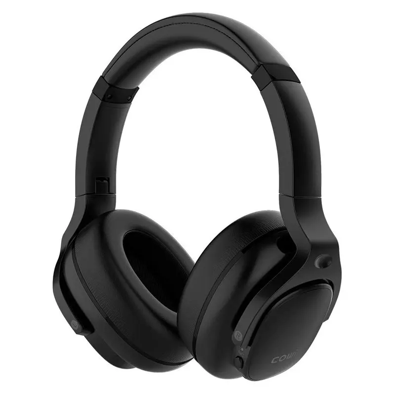 black COWIN E9, активные наушники с шумоподавлением, bluetooth-наушники, беспроводная гарнитура с микрофоном, Aptx HD sound - Цвет: black