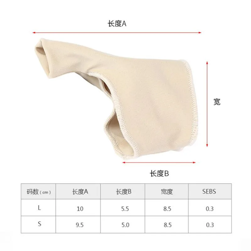 

1 Pair Bunion Corrector Silicone Gel Sleeve Hallux Valgus Overlapping Big Toe Orthopedic Toes Separator Pedicure Socks Foot Tool