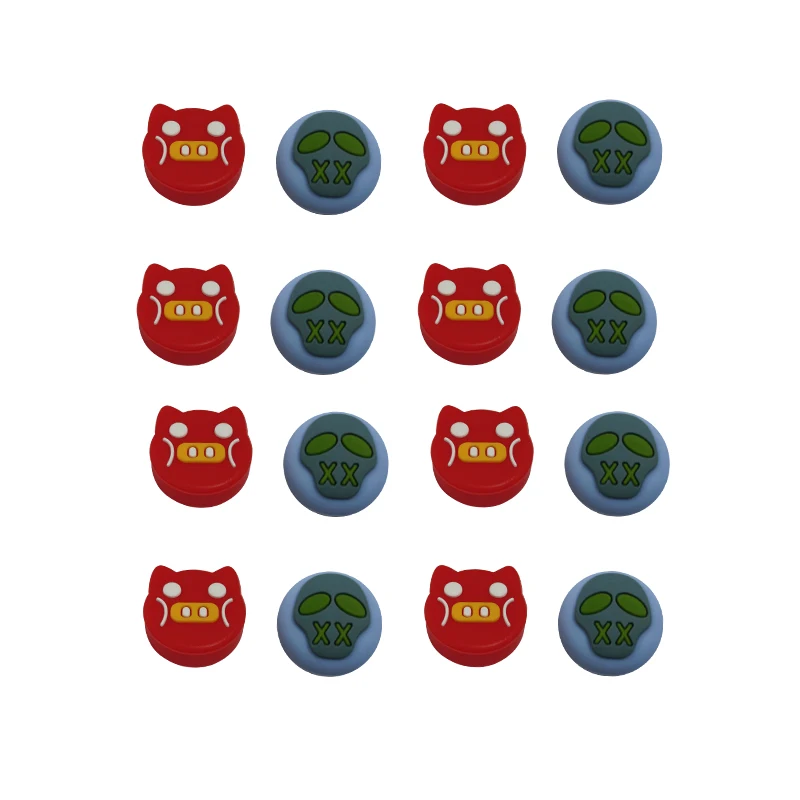 TOYILUYA 50Pcs Thumb Grip Cap For Playstation 5 PS5 PS4 PS3 Xbox One 360 Controller Joystick Cover Case stick Caps | Электроника
