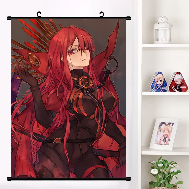 Японский аниме Fate/Grand Order Nobunaga Oda настенная прокрутка роспись постер настенные