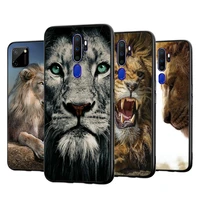 the fierce lion art for oppo a5 a9 a7 a11x a1k a12 a12e a31 a32 a53 a53s a72 a73 a74 a93 a94 silicone phone case