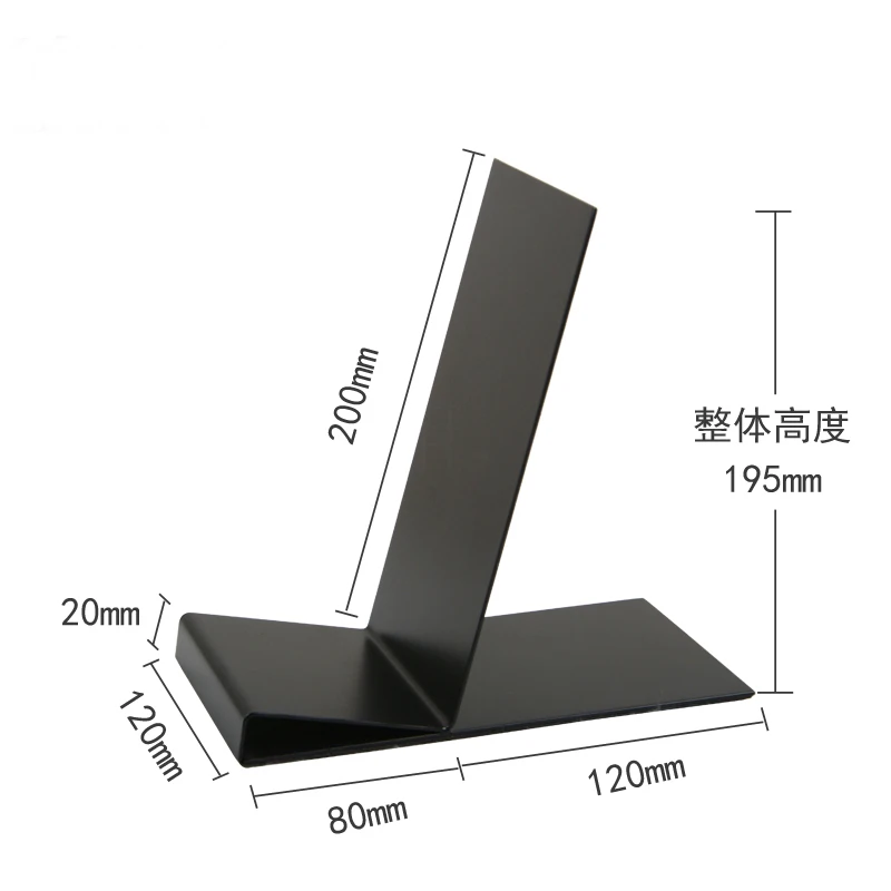 Металлическая книжная витрина для A4/A5 Книжная библиотечная мебель черное железо