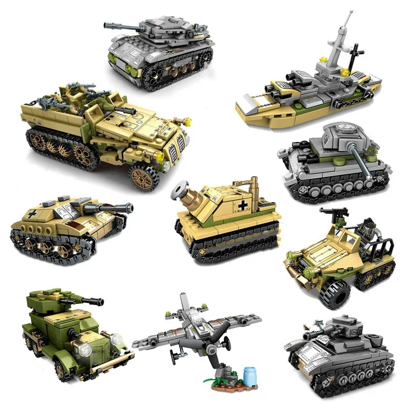 1061 + шт набор военных солдат военная сила WW2 с оружием Россия Великобритания