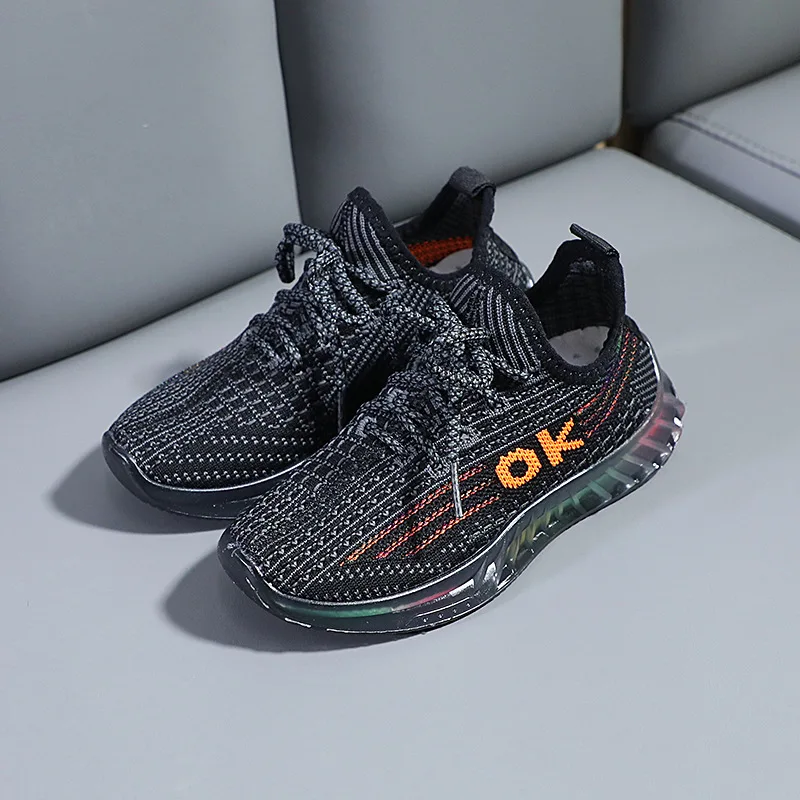 

2021 New Light Knitted Breathable Children's Shoes Coconut Shoes Sports Shoes Jelly Sole Women's Shoes