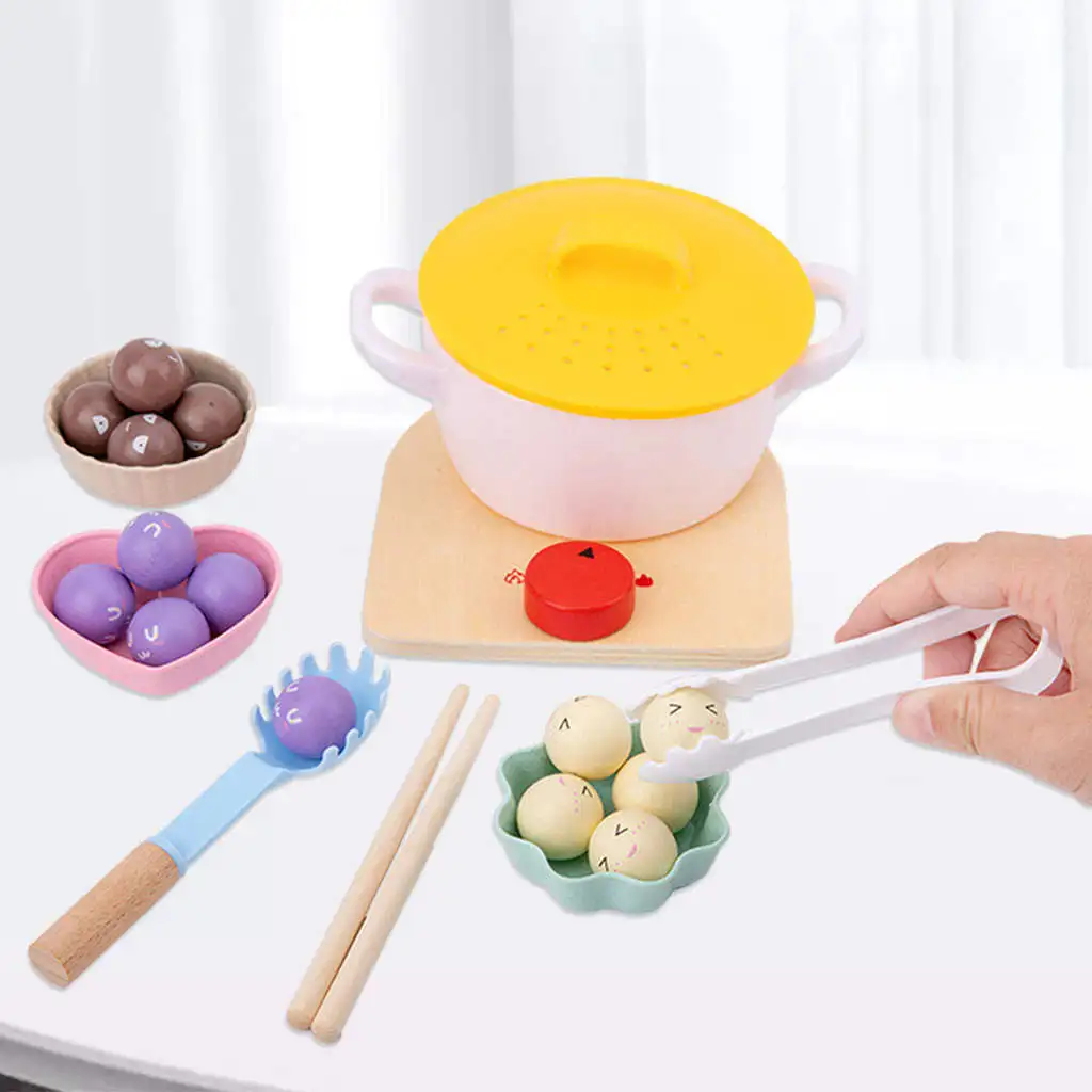 

Funny Clip Beads Game Party Favor Birthday Gifts Hands Brain Training Kitchen Playset Pretend Play Toy Board Game for Boys Kids