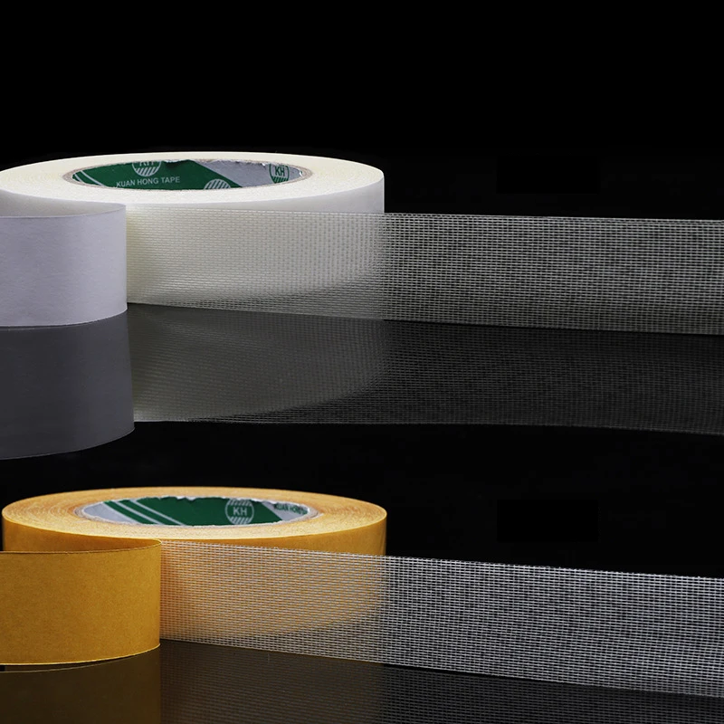 Прочная Двусторонняя лента 10 м/рулон прозрачная Водонепроницаемая сетчатая на