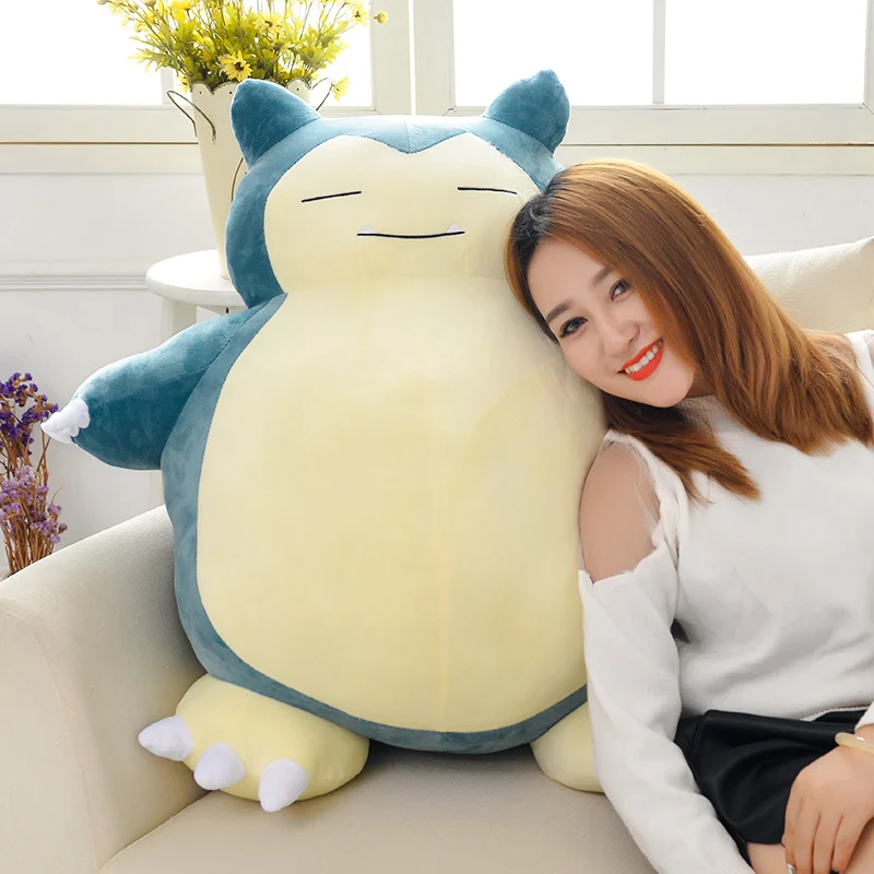 200CM Snorlax Bean Bag Plush Toy Huge Size Anime Unstuffed Plushie Pillow No Filling Peluche Children's Birthday Gift |