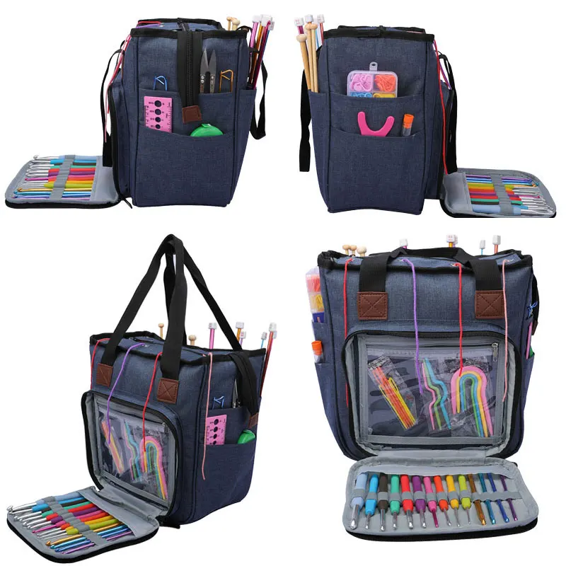 Новинка пустая сумка для хранения вязания спиц и Игла DIY искусство рукоделие