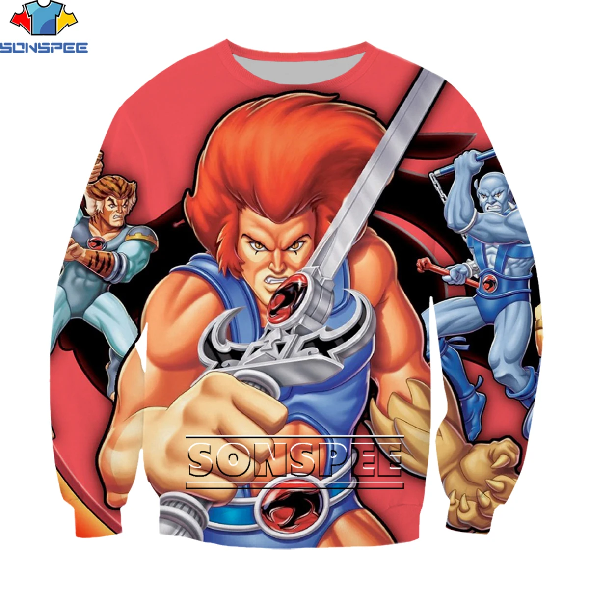 Свитшот мужской/женский SONSPEE с 3D-принтом верных животных немецкой овчарки