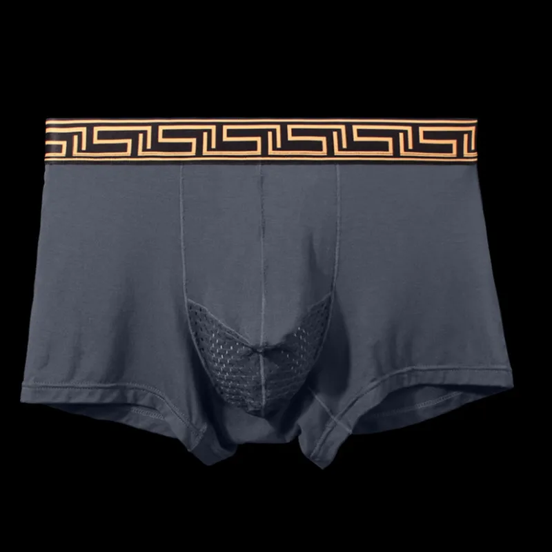 Мужское антистатическое нижнее белье дышащее Сетчатое с U образной промежностью
