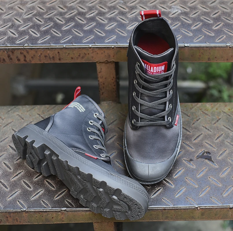 Мужские кроссовки с высоким верхом Повседневные Удобные в стиле милитари Размер