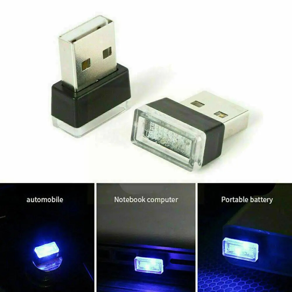 

1 шт., неоновая светодиодная аварийная лампа с мини-Usb