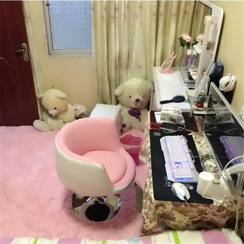 Stuhl Hair Schoonheidssalon Makeup Nail Beauty Furniture Stoelen De Belleza Barbershop Salon Cadeira Barbearia Barber Chair |