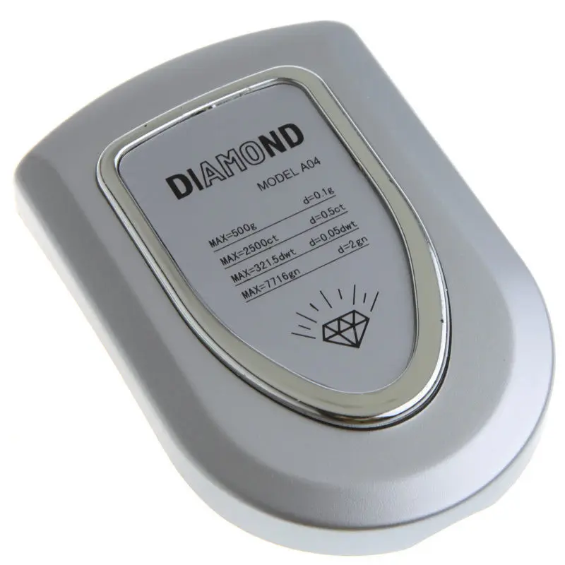 Mini 500G Digital Pocket Scales Jewellery Jewelers Blue Lcd Display 500g/ 0.1G Balance Portable Electronic Weight Scale | Дом и сад