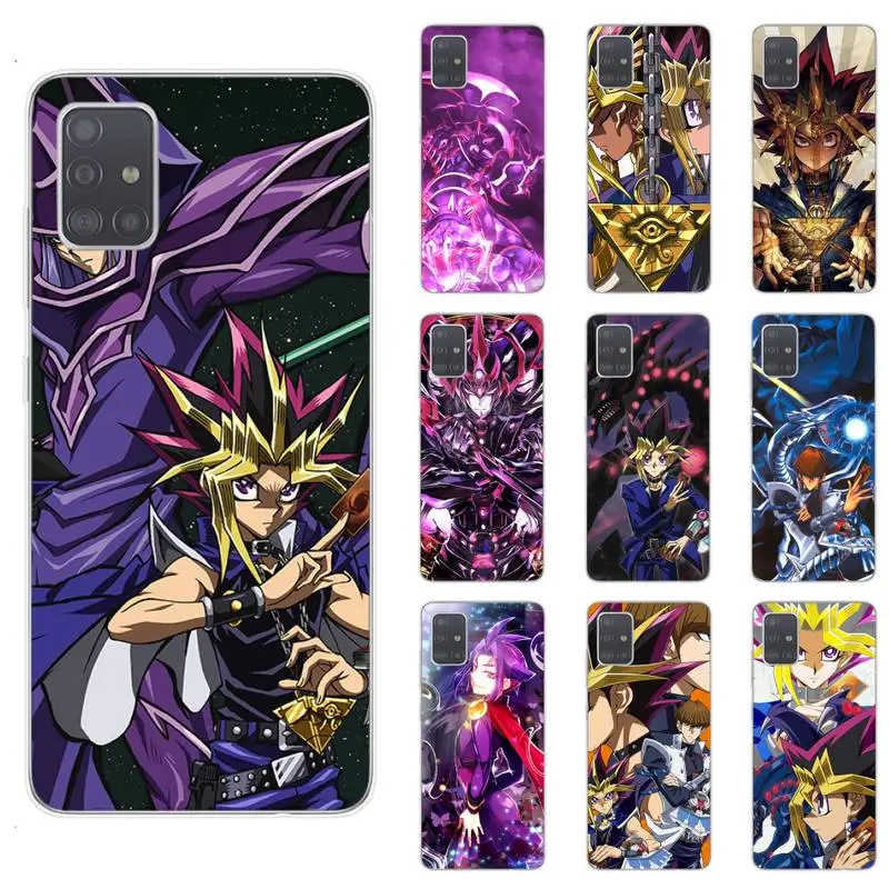 

Yu gi oh yugioh Duel Monsters Phone Case For Samsung S5 S6 S7 S8 S9 S10 S20 plus lite A51 A71 A21S Transparent Cover