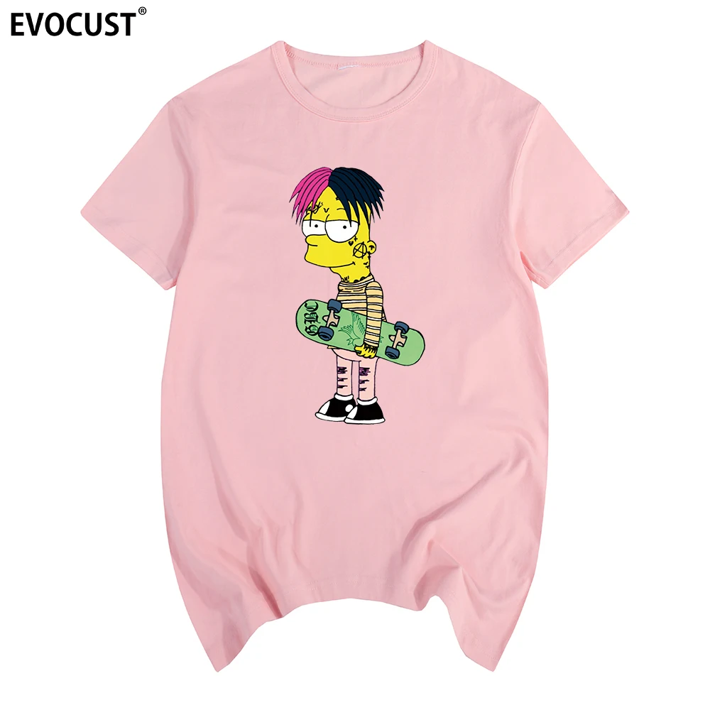 Lil peep Hellboy Hello Boy Cry Baby забавная футболка в стиле хип хоп Harajuku Ullzang хлопковая Мужская
