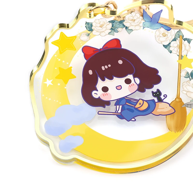 Брелок от производителя изготовленный на заказ дешевый блестящий звезда сувенир