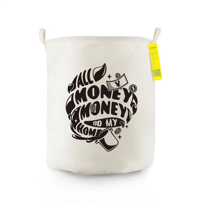 Очень большая корзина для хранения белья большой складной тканевый