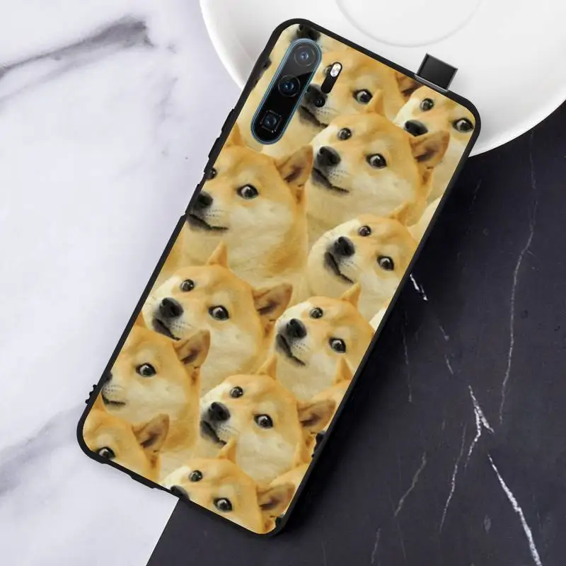 

Doge Meme Kabosu Cute funny dog high quality luxury Phone Case For Huawei honor Mate P 10 20 30 40 Pro 10i 9 10 20 8 x Lite