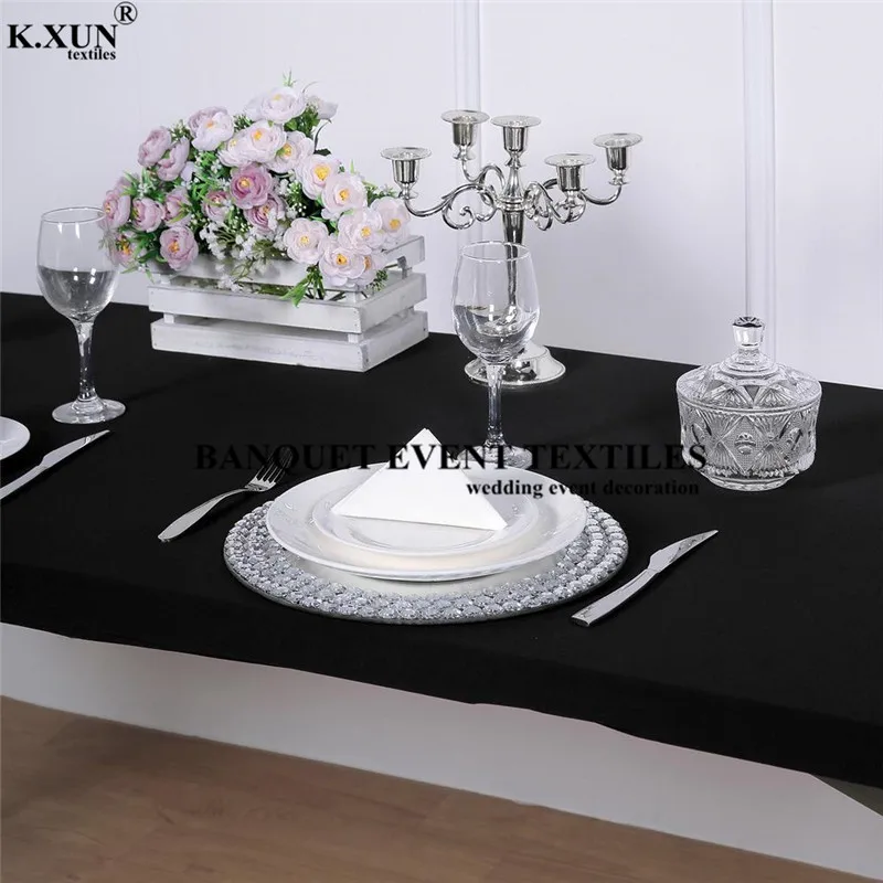 6ft 8ft spandex table topper rectangle stretch tablecloth cover wedding table cloth event hotel decoration free global shipping