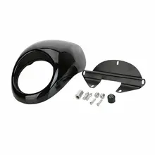 Маска на фару обтекатель Flyscreen козырек для Harley 883 1200 XL Dyna