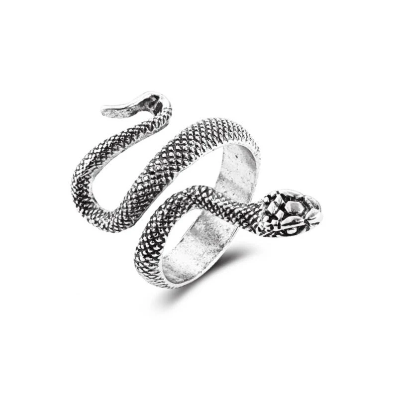 Мужское и женское кольцо в стиле панк регулируемое ретро | Украшения аксессуары