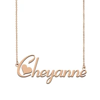 cheyanne name necklace custom name necklace for women girls best friends birthday wedding christmas mother days gift