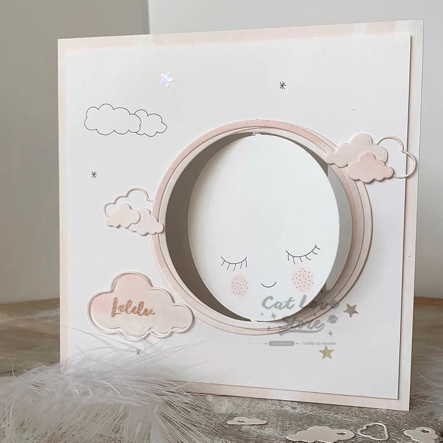 Love Clouds металлические режущие штампы трафарет для скрапбукинга высечки карт