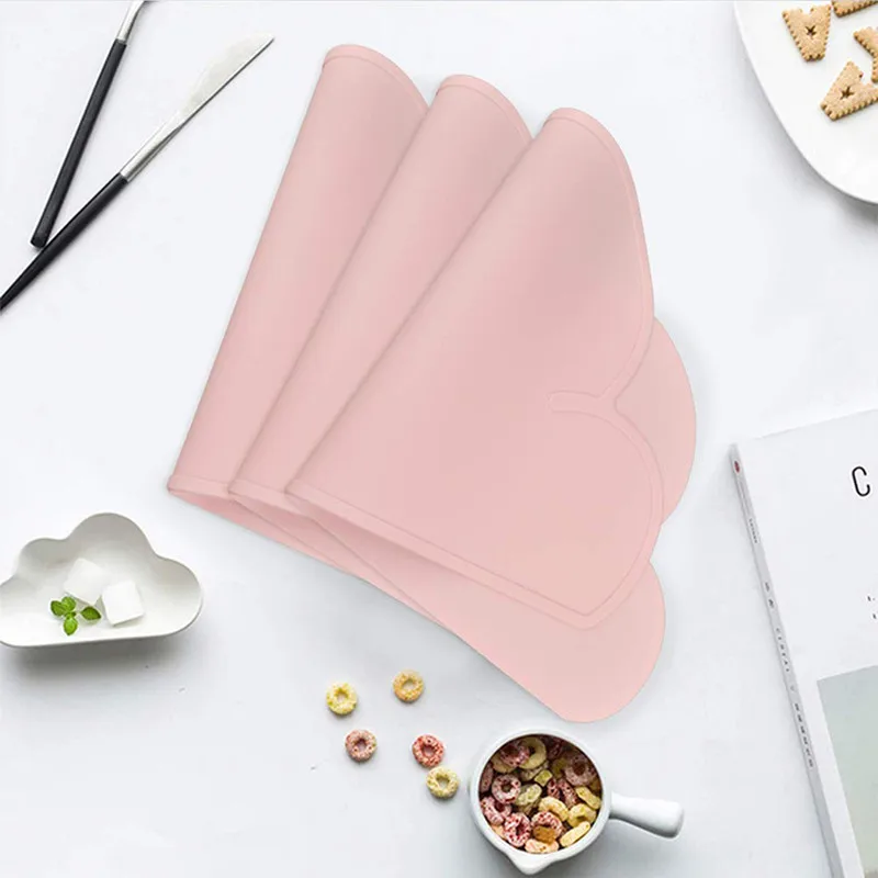 1 шт. коврик в форме облаков детский для тарелок Пищевая силиконовая настольная