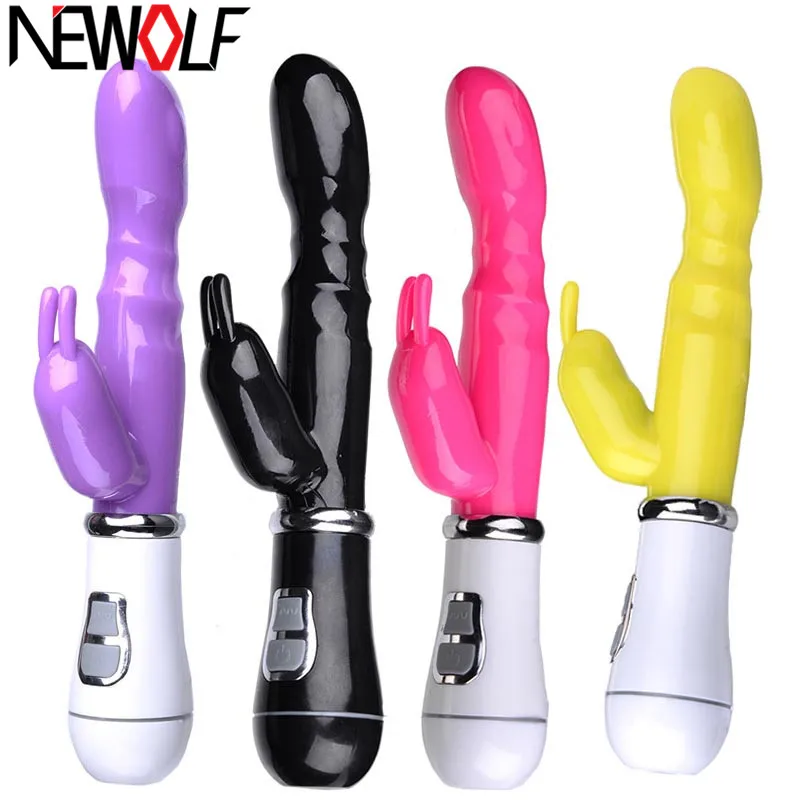 Двойной вибратор точки G высокоскоростная Вибрирующая секс-игрушка для женщин