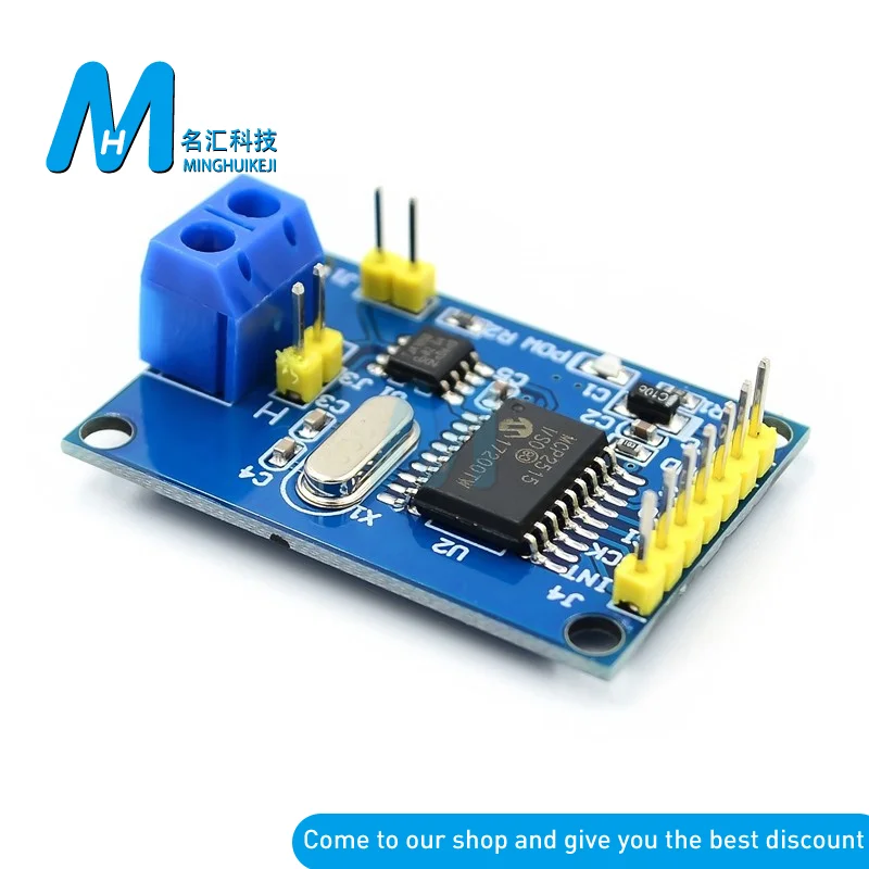 MCP2515 CAN Bus модуль TJA1050 приемник SPI для 51 arduino Diy Kit MCU контроллер рычага - купить по