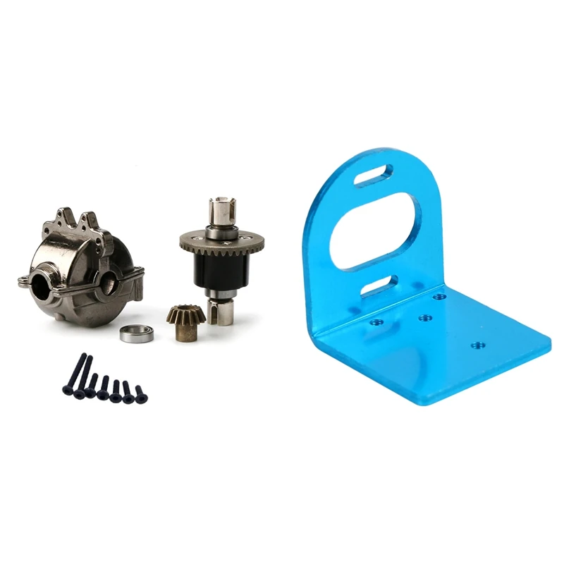 

for Wltoys 540 Adjustable Motor Seat 1/18 A949 A959 A969 A979 A959-B A969-B A979-B & Aluminum Alloy Gear Box Shell