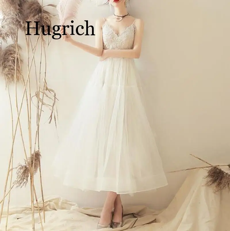 

Sling light 2020 new French bride Sen series simple slim super fairy small dress