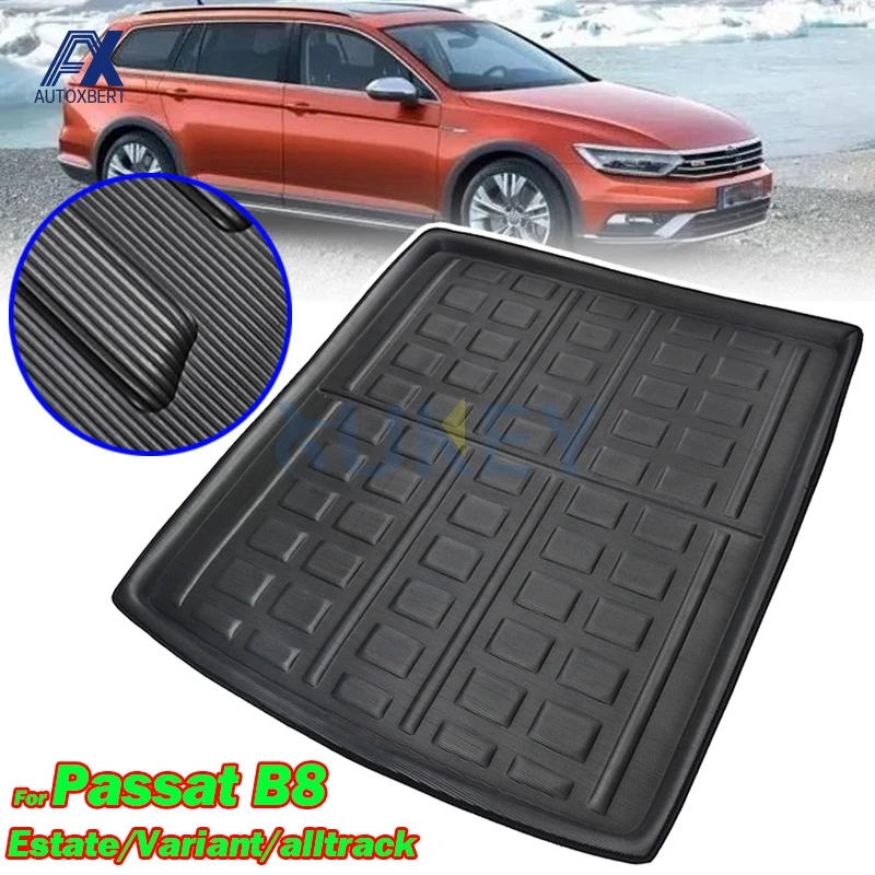 Лоток для багажника VW Passat B8 3G5 Estate Variant Alltrack 2014 2019 задний багажник ЛОТОК коврик 2015