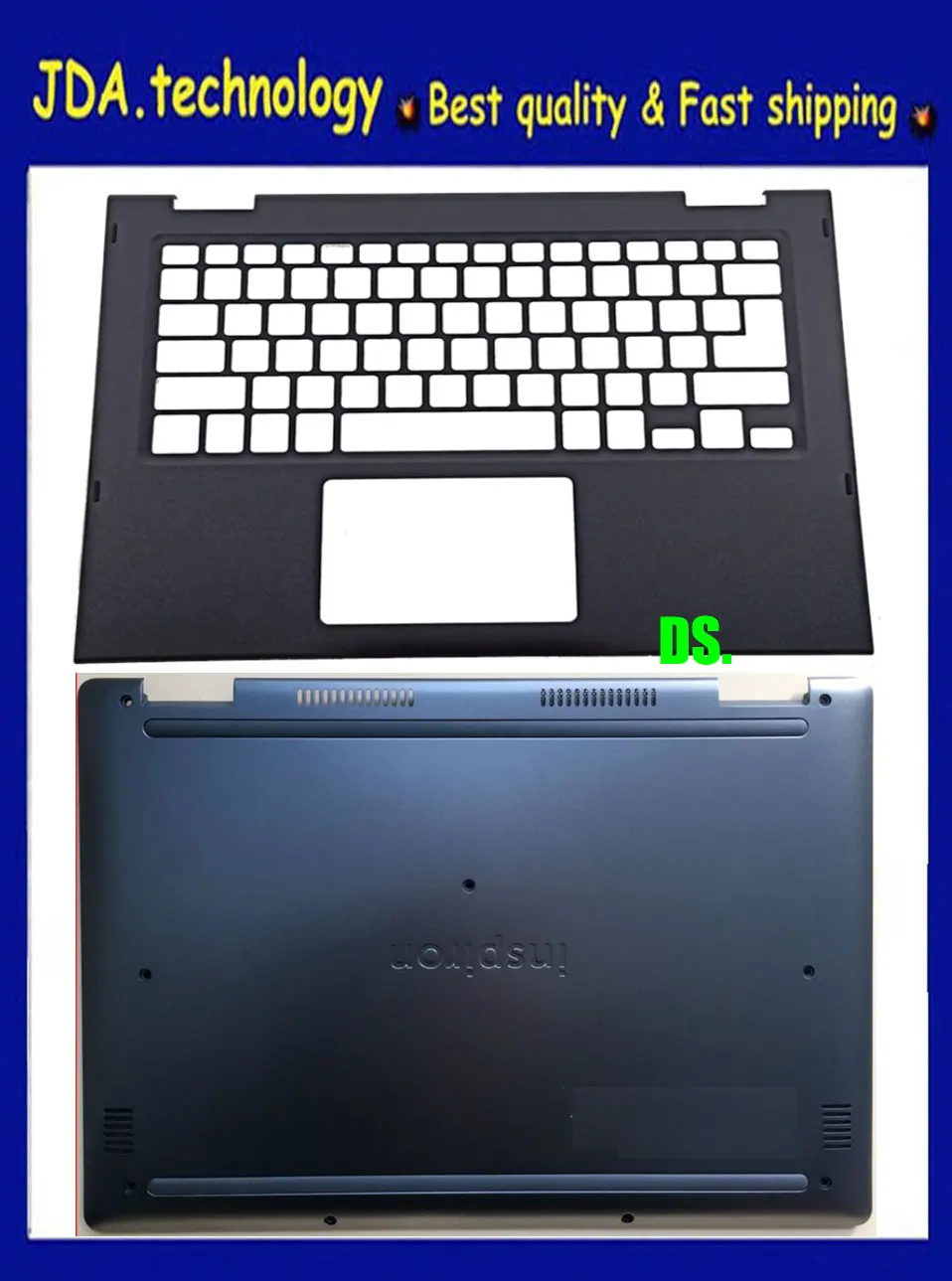 Новый черный для Dell Inspiron 13 5368 5378 подставка рук с клавиатурой Безель верхняя