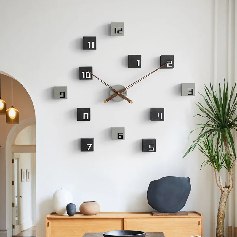 

Luxurious Simplicity Stickers Wall Clock Mirror Creativity DIY Large Mute Wall Clock Living Room Reloj Pared Home Decor EK50WC