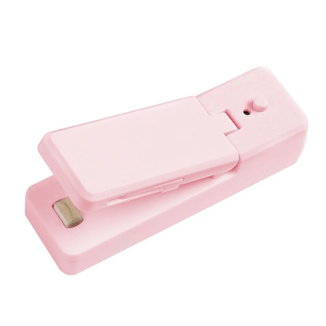 

USB Charging Mini Sealing Machine Portable Hand Pressure Type Sealing Mouthpiece * 100% Brand New And High Quality