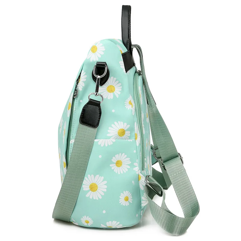 Модные сумки через плечо с цветочным принтом для женщин рюкзак новые