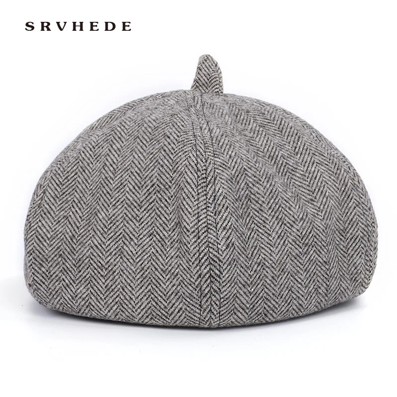 2019 Новый Берет женская осенняя и зимняя трендовая восьмиугольная кепка для