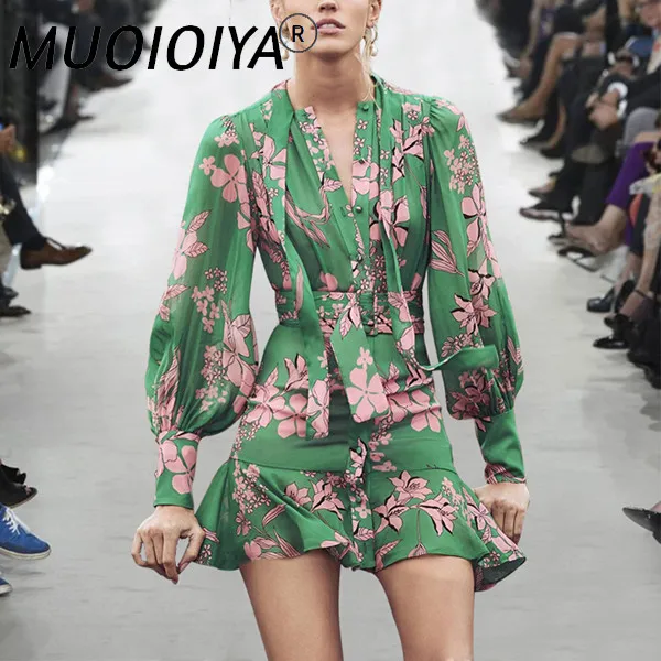 

Женское облегающее платье с рюшами, модельное дизайнерское платье на одной пуговице, элегантное праздничное платье высокого качества с V-об...